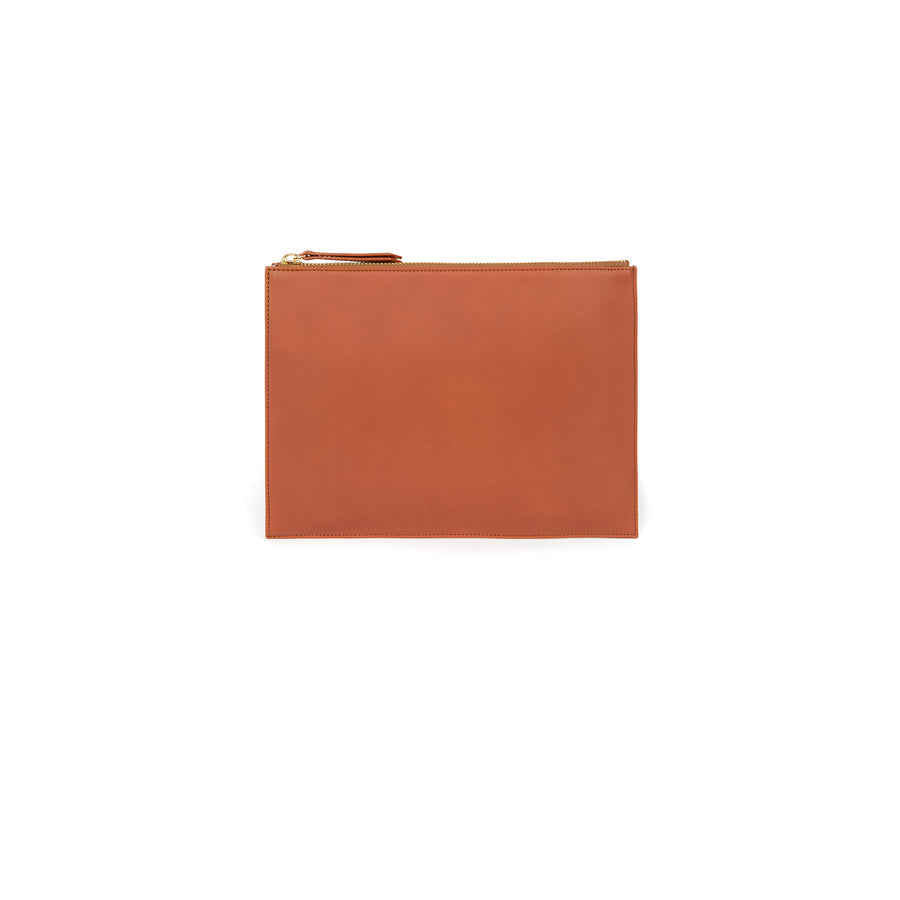 Pouch in Cognac and Montunas